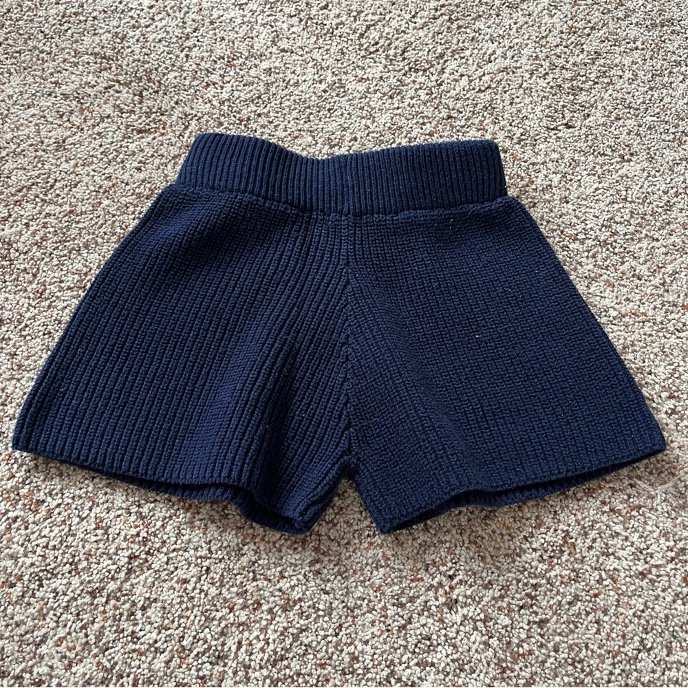 Jessica Simpson Navy Knit Shorts
